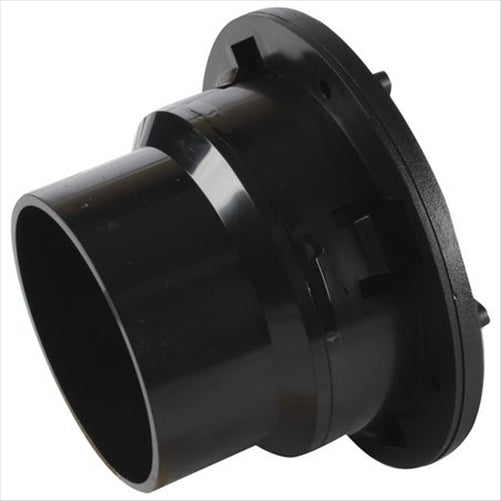OEX Louvre Round Black Plastic