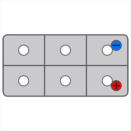 NAPA High Performance Battery 519L x 206W x 181Hmm 890CCA 12V 94 NAPA