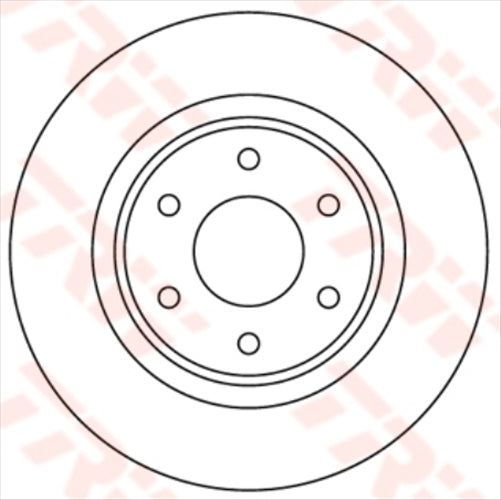 TRW Disc Brake Rotor 295.8mm x 26 Min