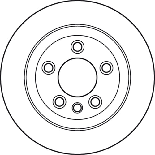 TRW Disc Brake Rotor 329.7mm x 26 Min
