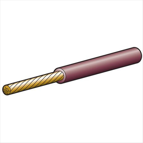 Narva 4mm Single Core Automotive Cable Brown 100M (NZ Ref. 152)