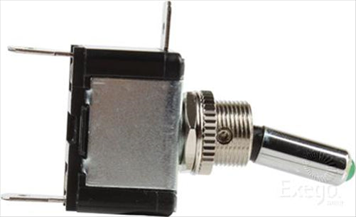 Narva Toggle Switch Off/On SPST Green LED (Contacts Rated 20A @ 12V)