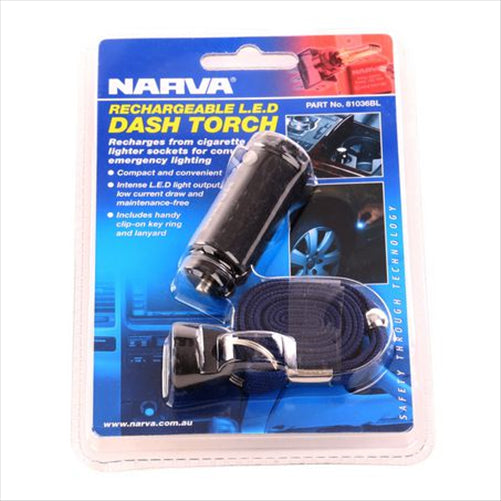 Cigarette Lighter Torch Rechargeable 12V 81036BL