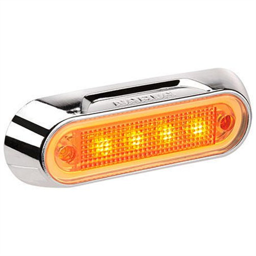 Narva FRONT MARKER LIGHT CLEAR LED 9 TO 33V
