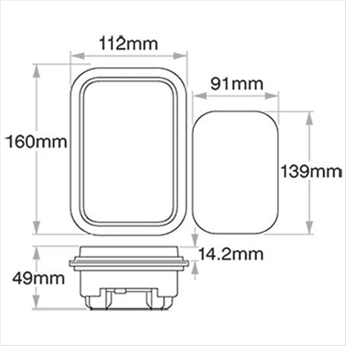 Narva REVERSE LIGHT LED 24V
