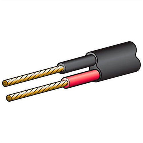 Narva 3mm Twin Core Automotive Cable Red/Black With Black Sheath 5M
