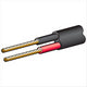 Narva 3mm Twin Core Automotive Cable Red/Black With Black Sheath 5M
