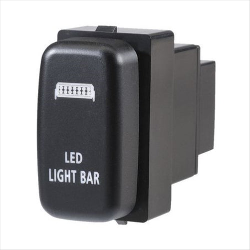Narva Mitsubishi Style Sealed Push Switch Off/On SPDT 12V Blue LED Illumina