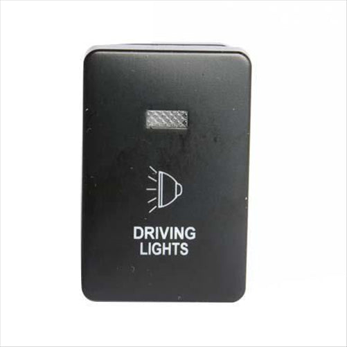 4x4 OE Style Push Button Switch Driving Light, Suits Toyota and Mitsub DT-11002