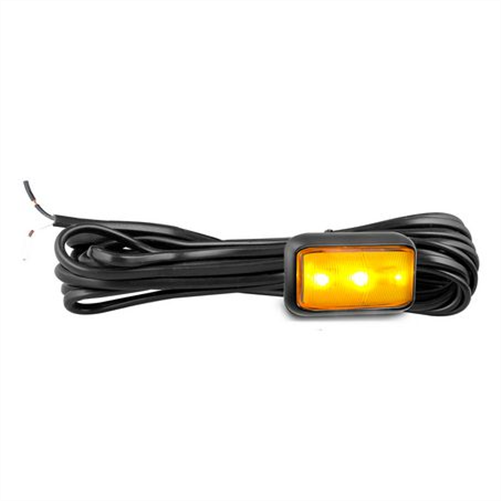 10/30V LED Side Direction Indicator Light With 3m Tinned Cable 58AM3
