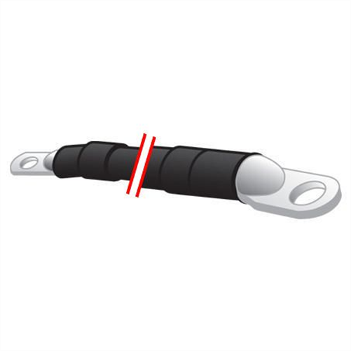 ICON Battery Lead Stud to Stud 3 B&S 750mm