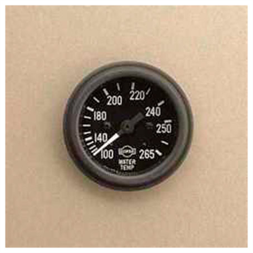 CAPITAL GAUGE MECH WATER TEMP 48/1.2M BLK
