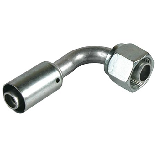 Aluminium Fitting # 10 FOR - Reduced Beadlock #10 90 RBX1323