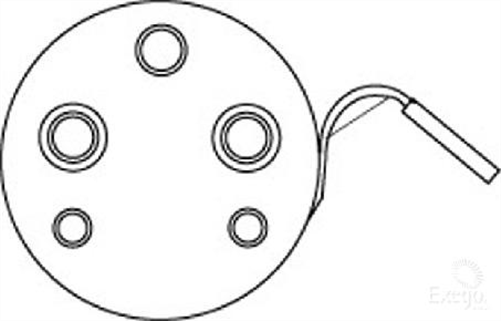 OEX Receiver Drier Pad - Pad Diameter 60mm