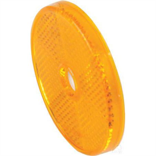 Narva Reflector Round Amber 60mm - 50 Pce