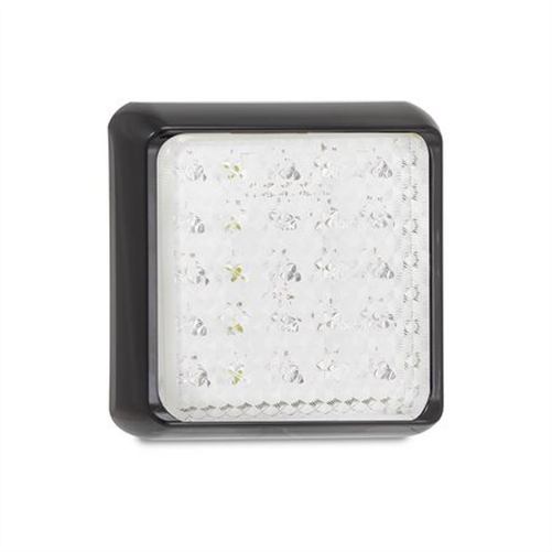 LED AUTO LAMPS 12/24V Reversing Lamp With 25 White LEDs With Bracket and 30cm Wire
