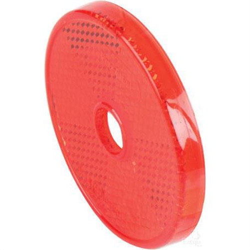 Narva Reflector Round Red 60mm - 2 Pce 84012BL