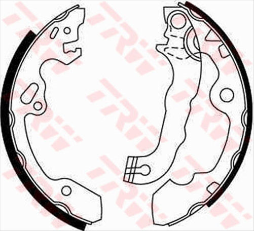 Brake Shoe 203mm x 38mm GS8636