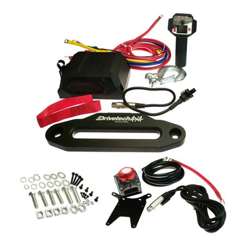 DRIVETECH Dual Speed Winch 9500Lbs With Synthetic Rope