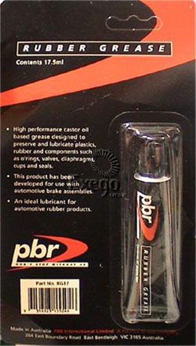 Pbr Rubber Grease 17.5mL