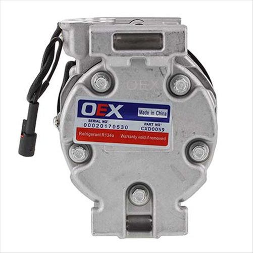 OEX Air Conditioning Compressor 12V Direct Mount Denso 10S13C Style