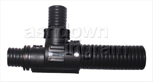 Convoluted Tubing Fitting T- Piece Suit Tube Size 13mm ACX1173