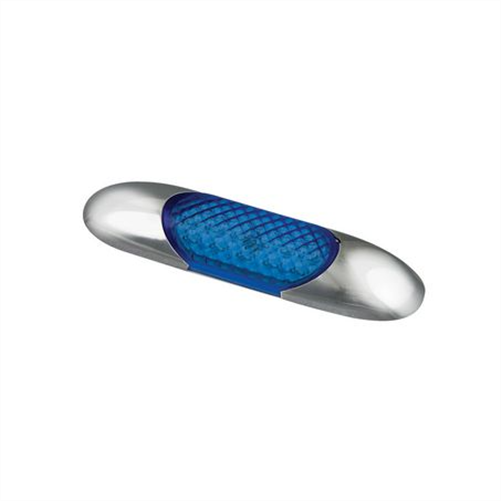 Autolamps LED Slimline Courtesy lamps Blue 12V 68B