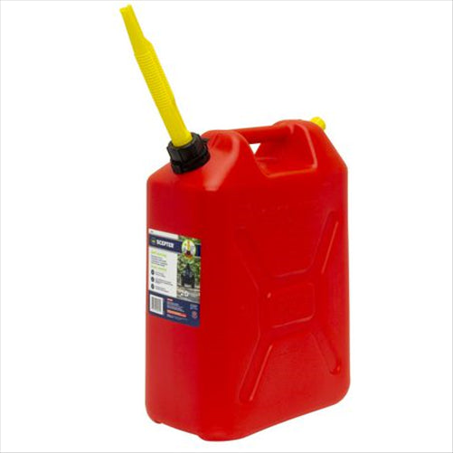 SCEPTER FUEL CONTAINER 20L PETROL RED