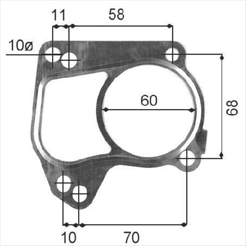 PERMASEAL Turbo Inlet Gasket