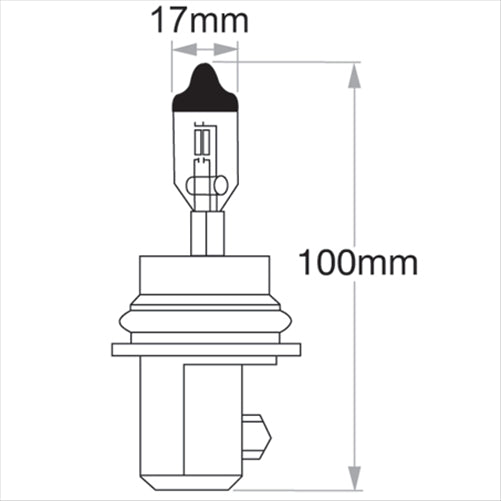 Hb5 Px29T Globe 12V 65/55W 48007