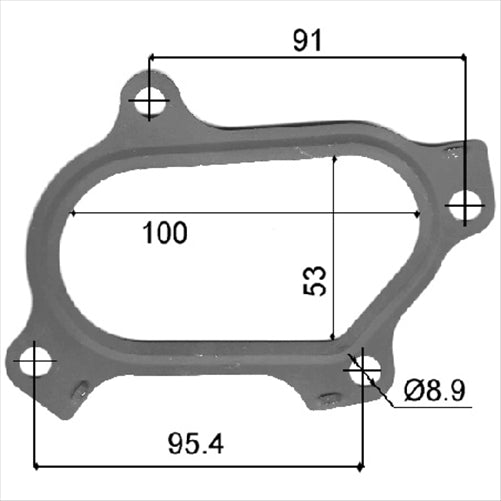 PERMASEAL Turbo Outlet Gasket
