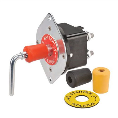 Narva DUAL POLE BATTERY MASTER / ISOLATION SWITCH LEVER TYPE WITH LOCKOUT (C