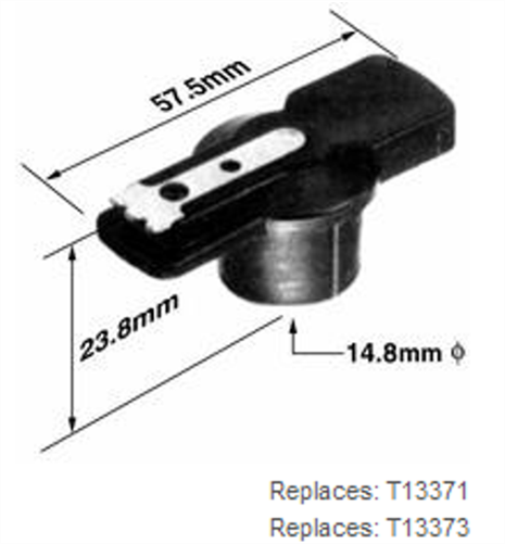 DISTRIBUTOR ROTOR - OES JR535