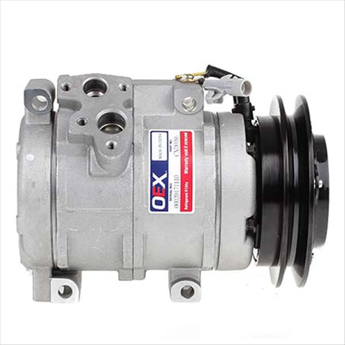 OEX Air Conditioning Compressor 12V Direct Mount Denso 10S17C Style