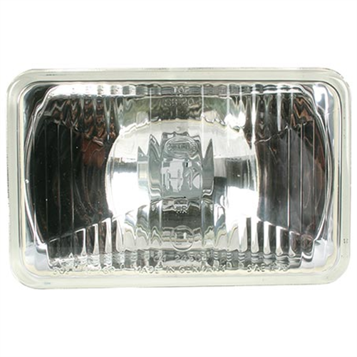 Semi Sealed Beam Rectangle 100 x 165mm Globe Style H1 1041