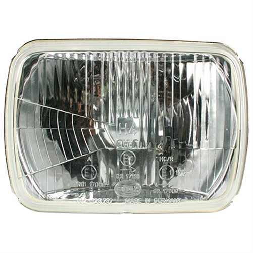 HELLA Semi Sealed Beam Rectangle 200x142mm Globe Style H4