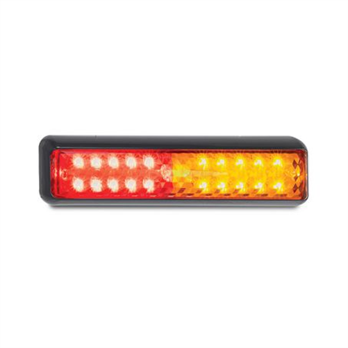 LED AUTO LAMPS 12/24V Stop/Tail Indicator Lamp Multi With Black Bracket