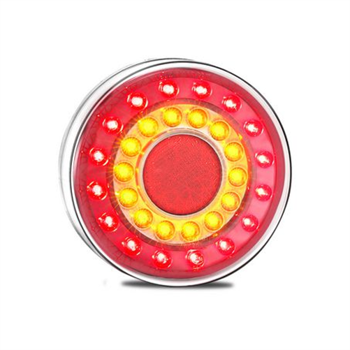 LED AUTO LAMPS 12/24V LED MaxiLamp Stop/Tail/Indicator/Reflector Light Round Blister