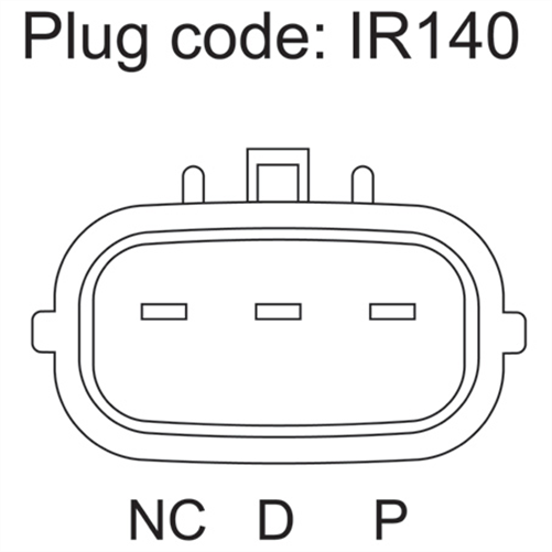 OEX ALTERNATOR 12V 100A MITSUBISHI STYLE