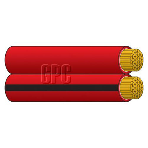 3mm Twin Core Figure 8 Automotive Cable Red With Black Trace 30M (NZ R ACX0802
