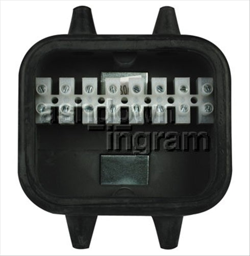 Junction Box Plastic 130 x 110 x 90mm 8 Circuits 1 Pce ACX2728