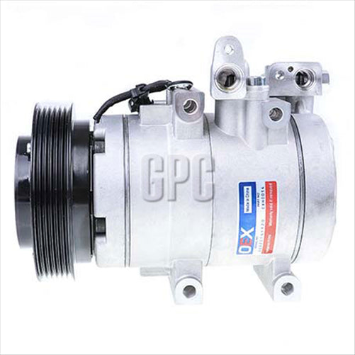 OEX Air Conditioning Compressor 12V Direct Mount Halla HS17 Style