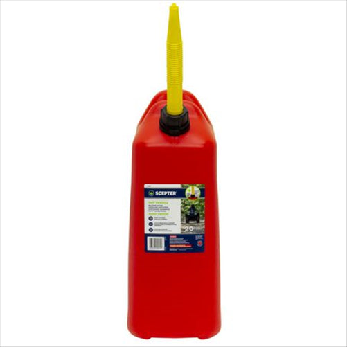 SCEPTER FUEL CONTAINER 20L PETROL RED