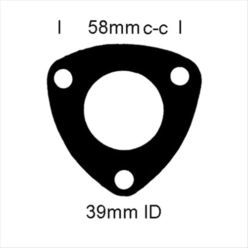 ACL EXHAUST FLANGE GASKET TRIUMPH T2193 JE320