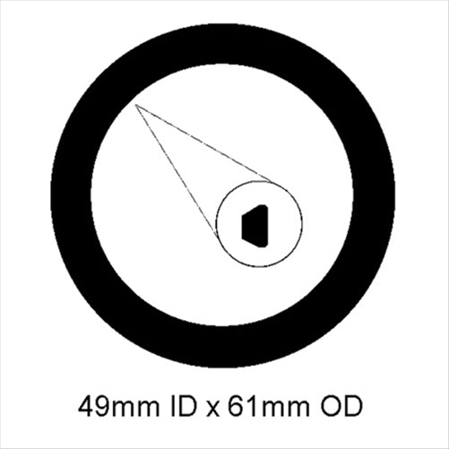 ACL EXHAUST FLANGE GASKET 4.L FALCON 93- JF040