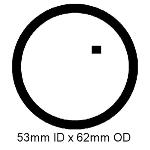 New Zealand Gaskets EXHAUST FLANGE GASKET - TOYOTA (I.D=53MM/O.D=62MM) JF189