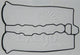 ACL ROCKER COVER GASKET MAZDA RIGHT HANDJ5-DE 91-INC SPS JN971