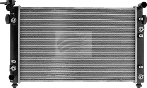 JAYRAD RADIATOR COMMODORE VT V6 AUTO 2X275MM SS O/C 97-99 VU JR1013J