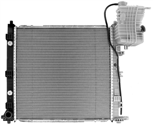 Nissens RADIATOR MERCEDES VITO A/T A/P EXTRA SENDER PORT O/FLOW TANK JR4166J
