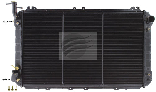 JAYRAD RADIATOR NISSAN PATROL GQ DSL AUTO TD42 WITH PORT 3 ROW JR6146J